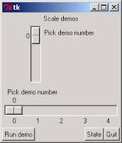 Tkinter Scale